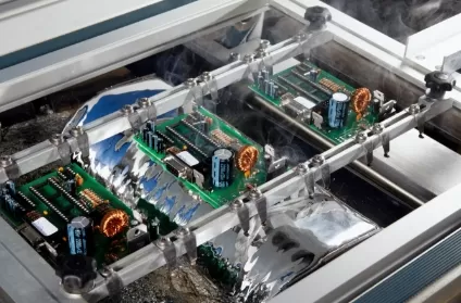 Wave Soldering Through Hole Components